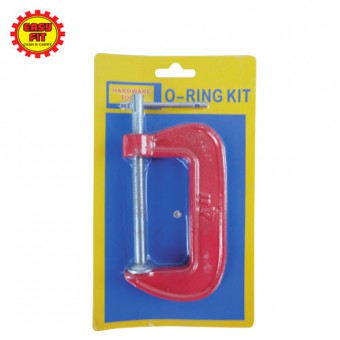 4 Inch G Clamp / G Clamp Woodworking Clamp / Clamping Device Adjustable / Pengapit Carpenter Rod Kel